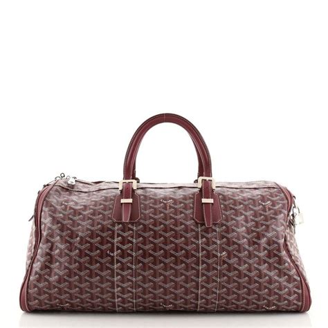 Goyard Croisiere Bag Coated Canvas 45 .